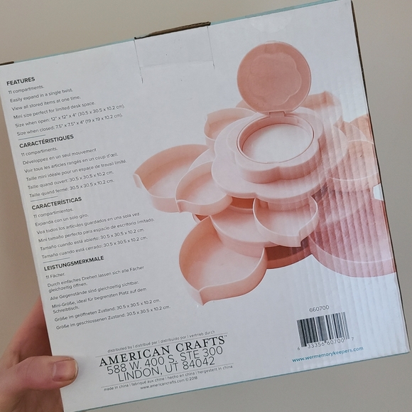 🆕️ we r memory keepers • mini bloom storage container - Picture 3 of 4